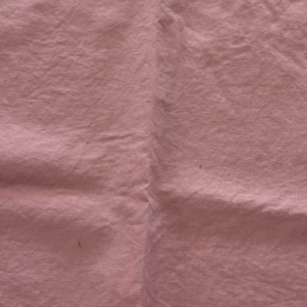 Vintage Pink Pillowcase Pair Crochet Daisy Trim Cottage Bed Linens - Picture 6 of 10